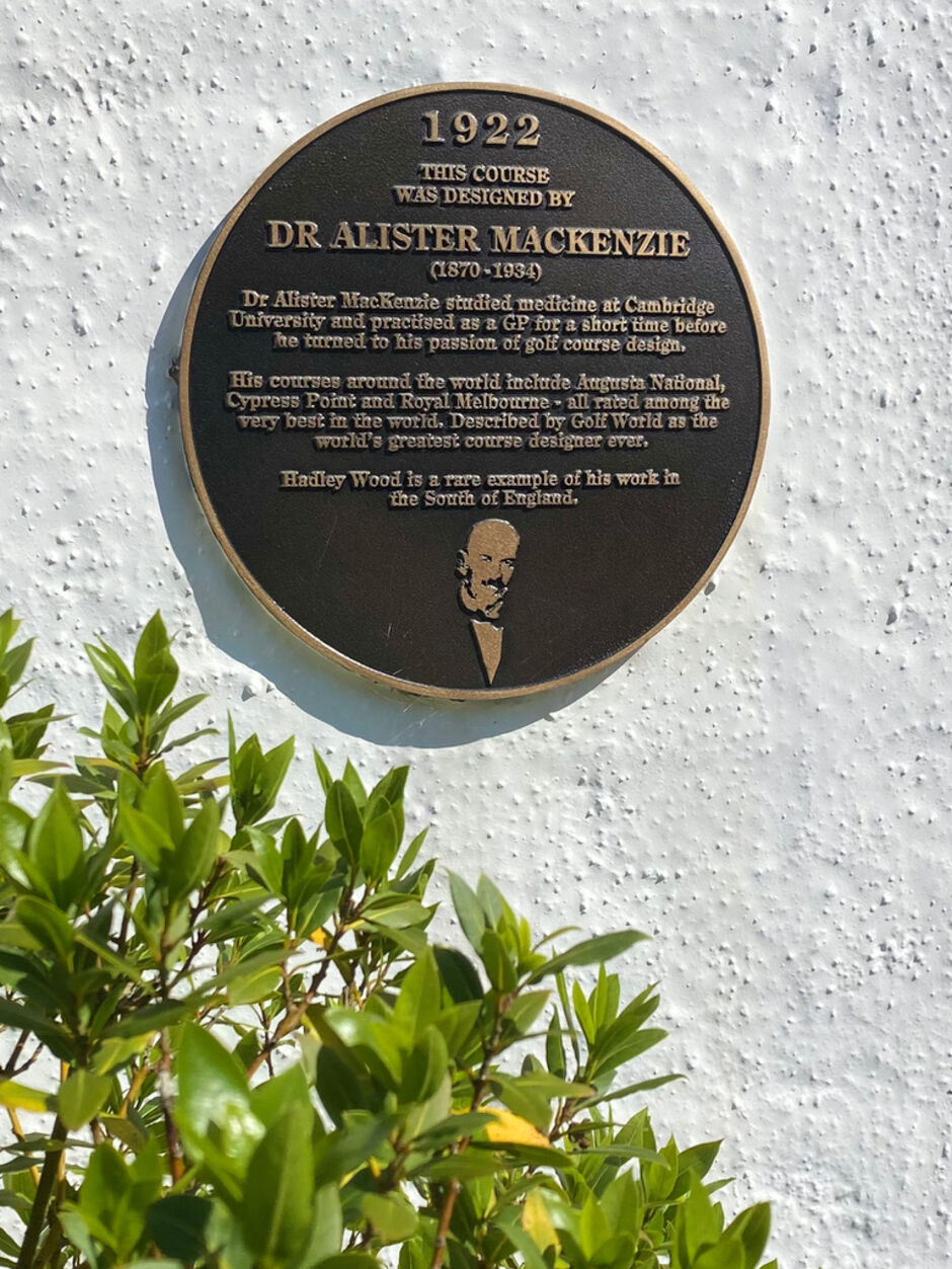 Dr Alister MacKenzie | Hadley Wood Golf Club - Tradition & Excellence